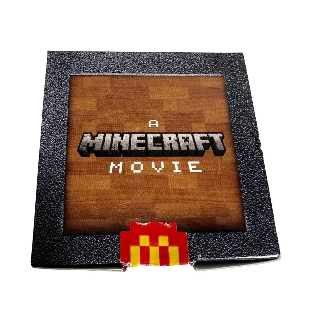 MCDONALDS A Minecraft Movie Adult Meal Mystery Collectible Blind Box Unopened
